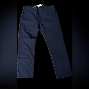 J Crew Navy Blue Tech Pants - 34x30 - New With Tags - Perfect Condition
